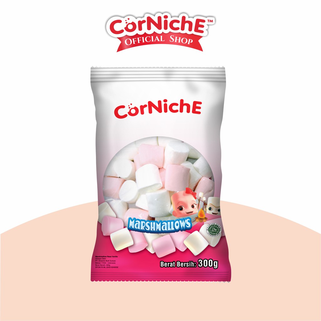 

Corniche Mega Pink White Marshmallow 300gr