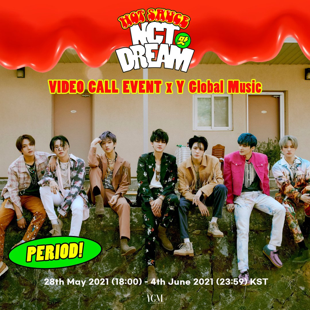 BACA DESKRIPSI NCT DREAM HOT SAUCE x Y Global Music