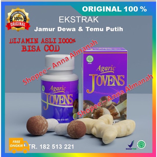 PROMO Agaric Jovens Ektrak Jamur Dewa Obat Herbal Miom, Kista, Kanker Ampuh Teratasi 100% ASLI ORIGI