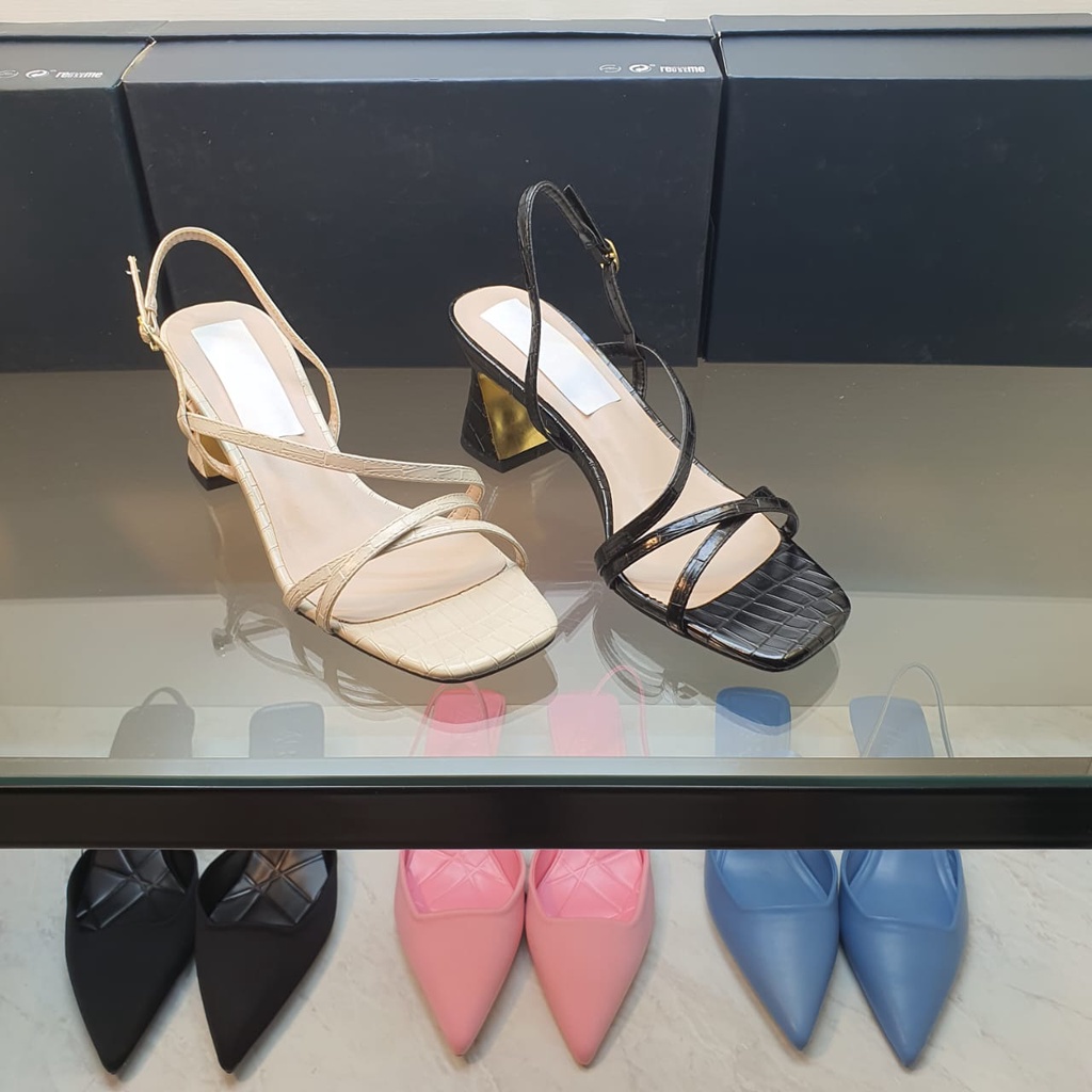 [ NEW ] SNL -  Sandal Wanita C*K 624  Heels 7cm