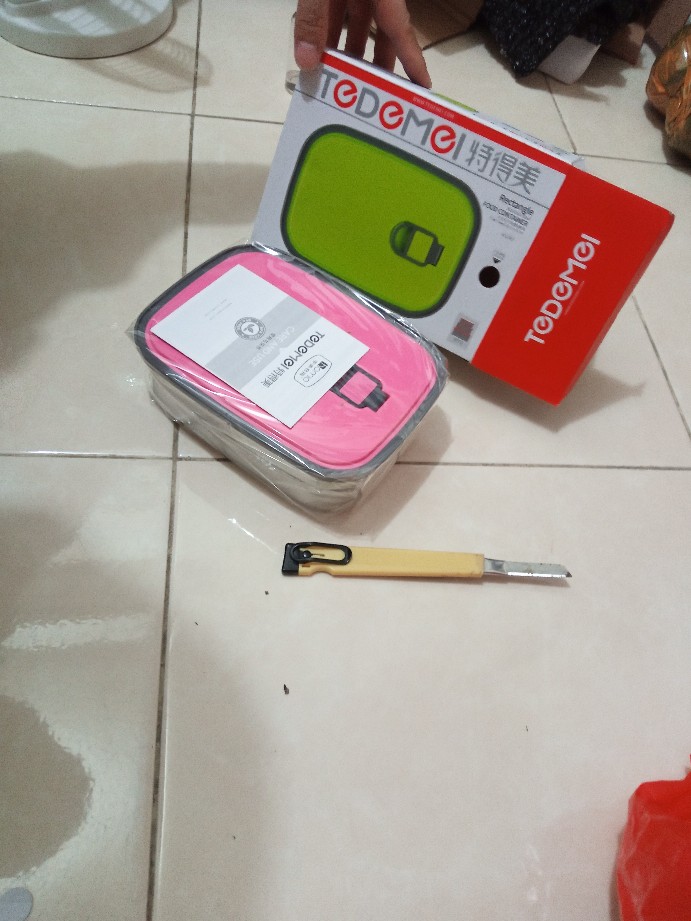 Joylife Lunch Box Tedemei 3pcs Stainless Steel Tempat Makan Food Container