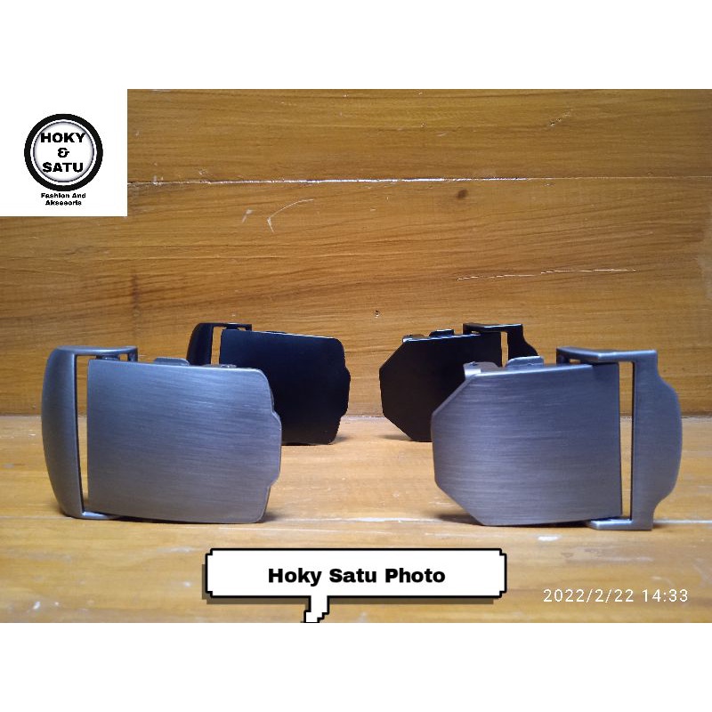 Kepala Ikat Pinggang Buckle Gesper Kepala Sabuk Pria Model Jepit 4cm  Kepala Gesper