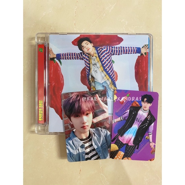 JEWEL NCT HOT SAUCE PC JISUNG MARK COVER JAEMIN UNSEALED