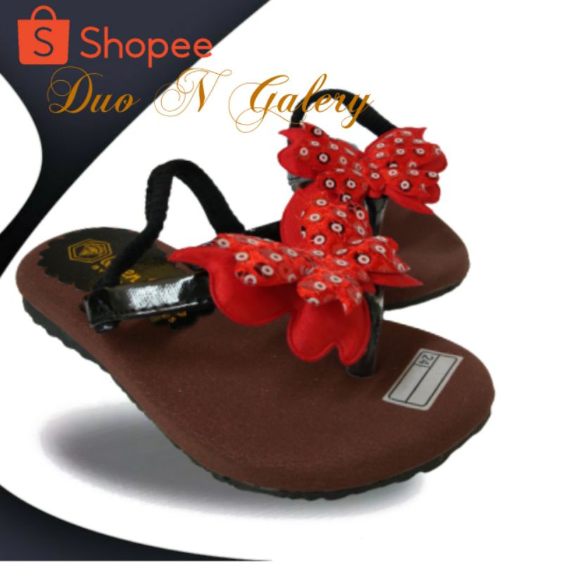 SENDAL BAYI TALI BELAKANG SENDAL BAYI PEREMPUAN SENDAL ANAK TERBARU