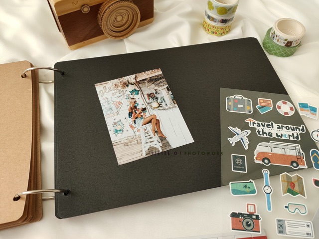 

[little_o.id] DIY Album/album foto kertas/scrap book/scrap book korea