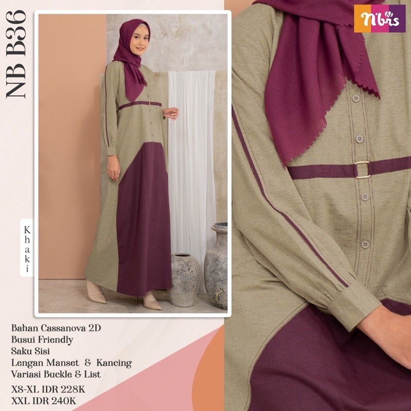 Gamis NBRS NB B36