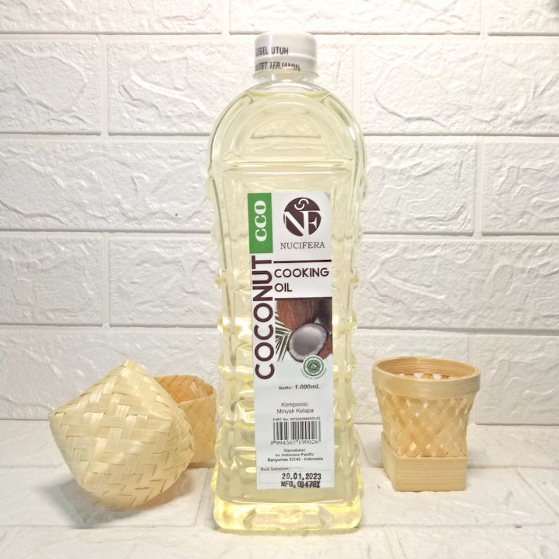 Jual Minyak Masak Kelapa Coconut Cooking Oil Nucifera 1L untuk masak