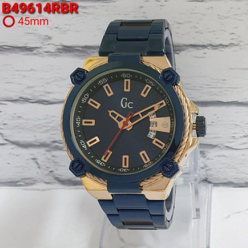 Jam Tangan Pria Sport Gc Guess Collection Gs-9614 Tanggal Aktif Branded Terbaru