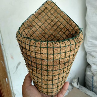  Pot  tempel dinding serabut sabut  kelapa  anggrek JKT 