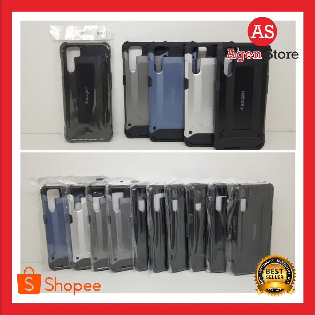 HARGA TERMURAH Spigen Iron RENO 3 6.4 inchi HardCase Robot Ironman Oppo A91 F15