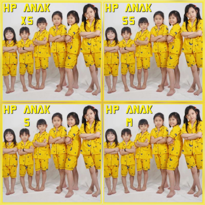 PIYAMA PASANGAN CELANA PENDEK BULAN BINTANG