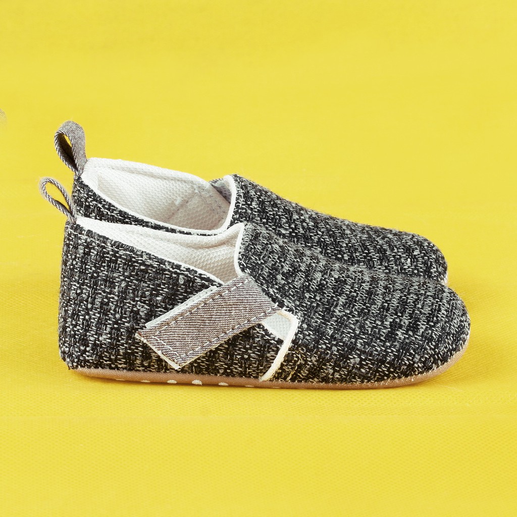 sepatu anak baru lahir bahan denim free ongkir PWK