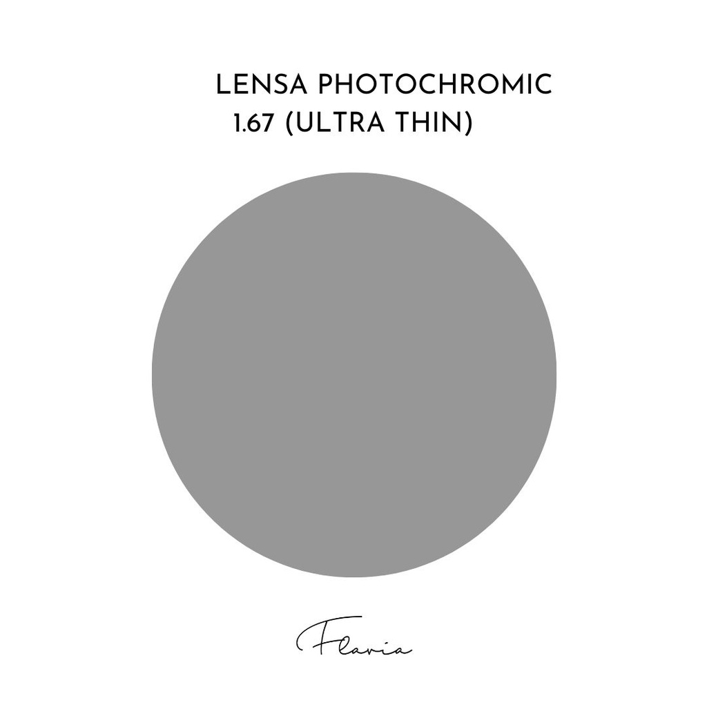 Lensa photochromic index 1.67 Ultrathin