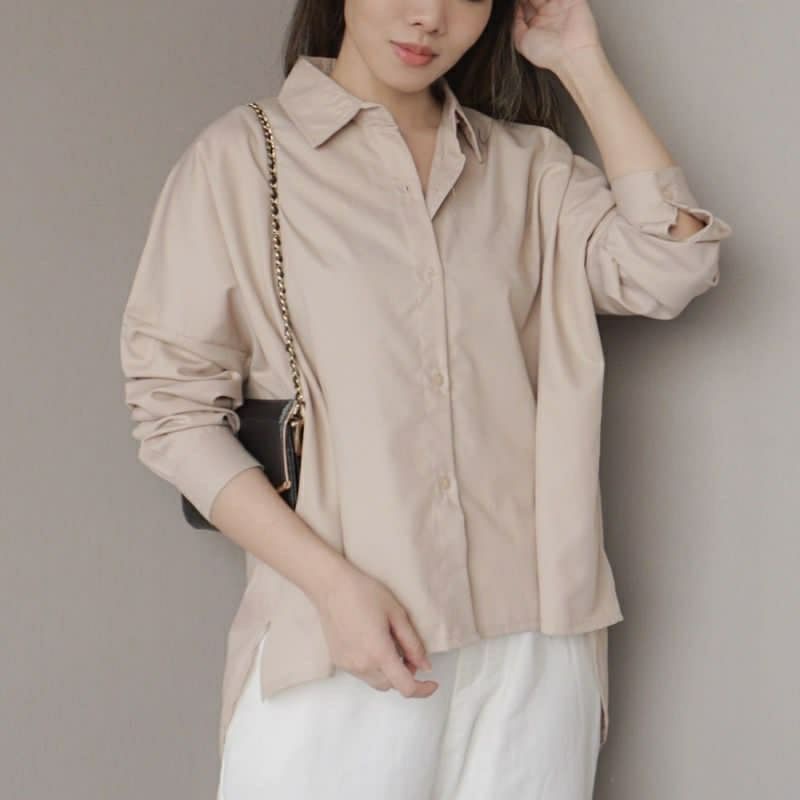 Arifirn Aeri Blouse Oversize - Kemeja Wanita Murah