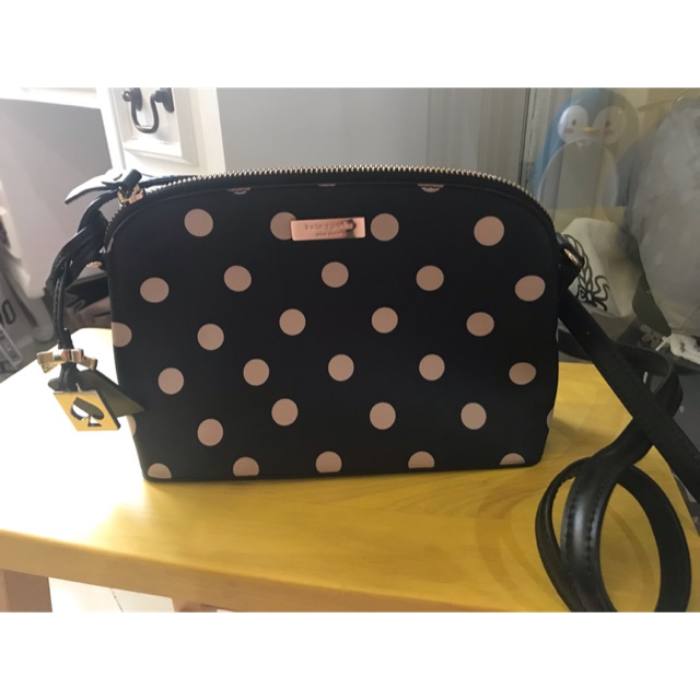 Kate spade polkadot sling bag