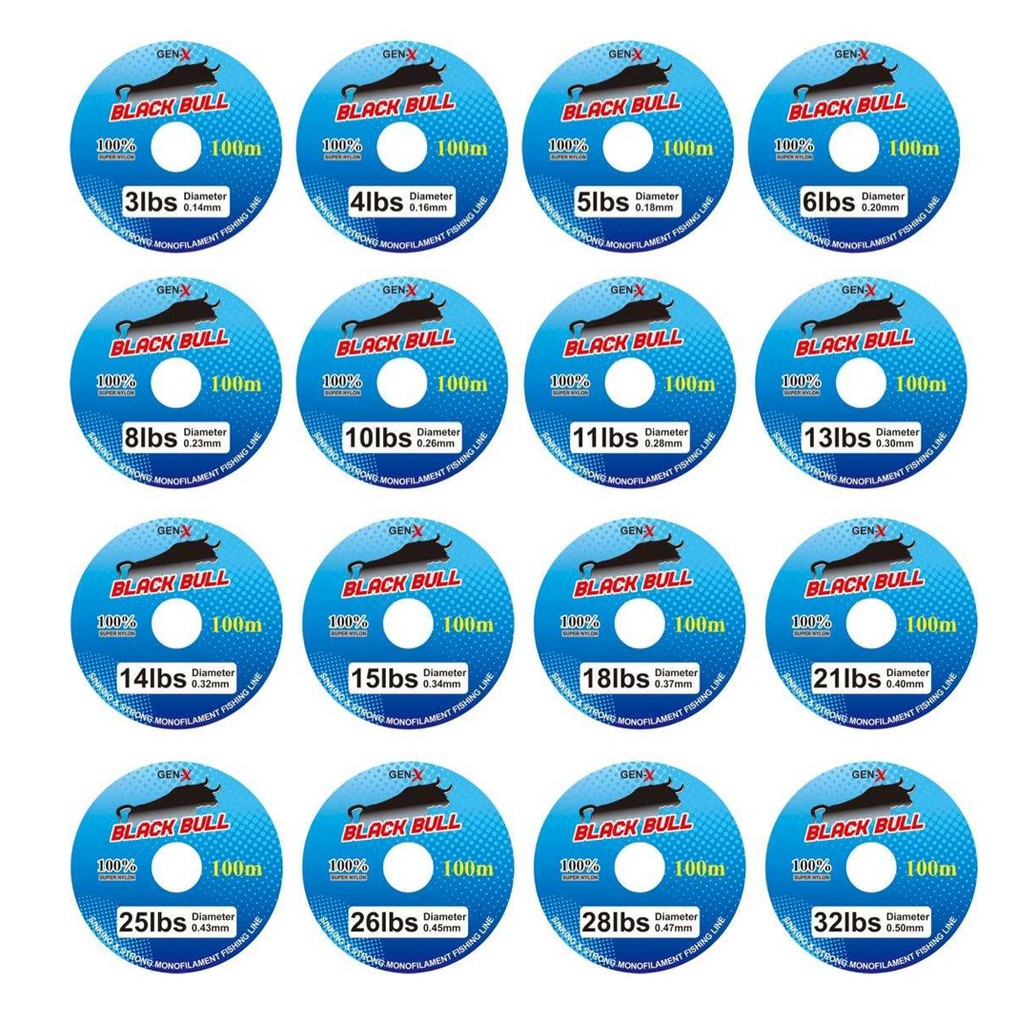 Senar Gen-X Black Bull 100 M