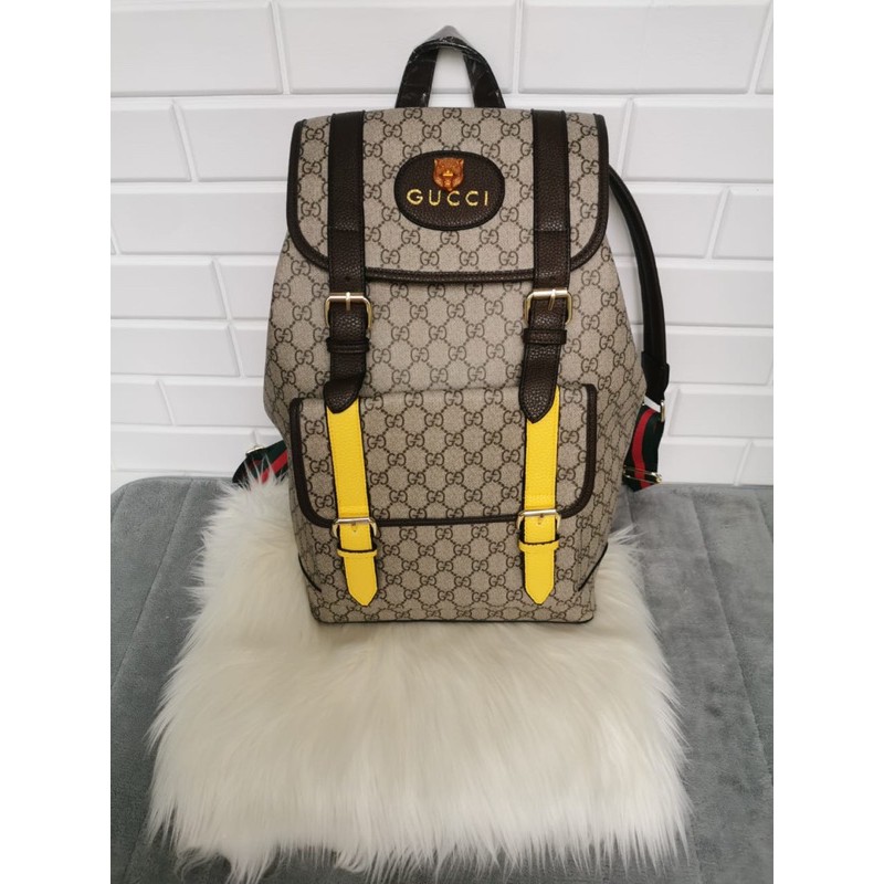 Gucci Backpack Mirror Quality Tas ransel pria import tas backapack tas gunung