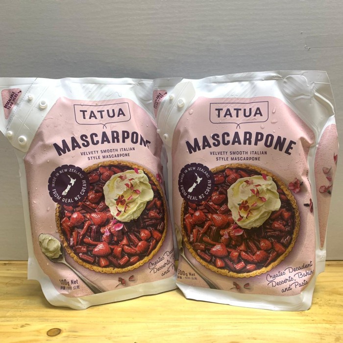 TATUA MASCARPONE CHEESE 500 GR - MASKARPON TATUA PREMIUM