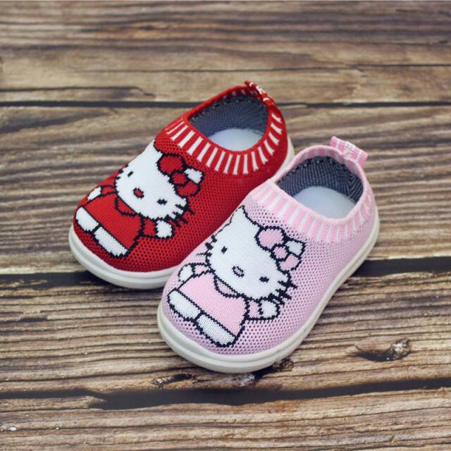 Sepatu Anak Flyknit Hello Kitty - 860