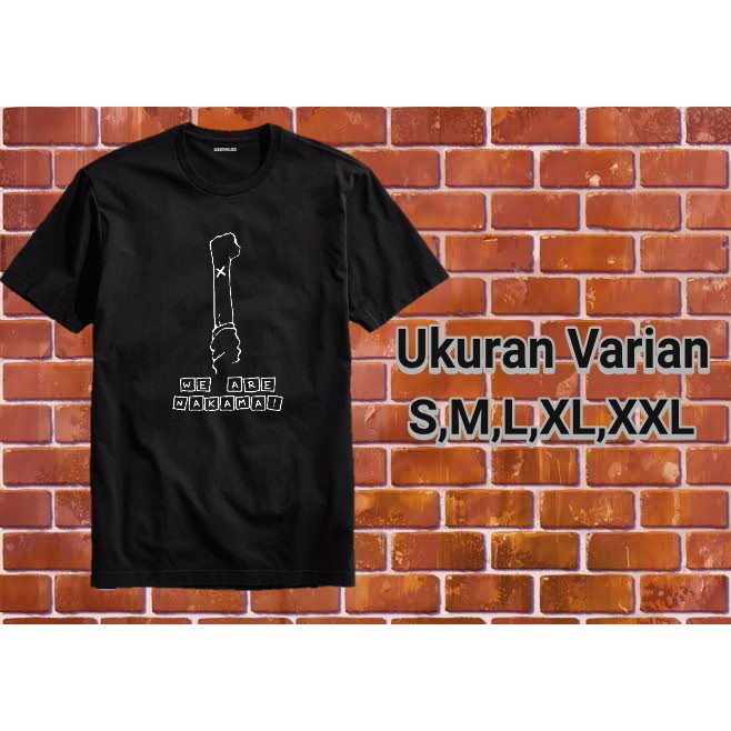 Kaos ANIME Tshirt One piece - Nakama 2