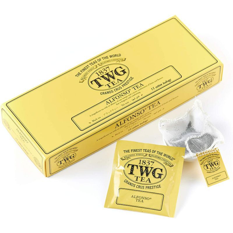 

TWG TEA Alfonso Tea 15 Cotton Teabags