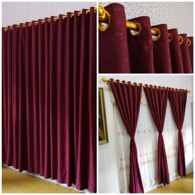 Gorden Hordeng Smokering 12 Ring Polos Embos Merah Maroon