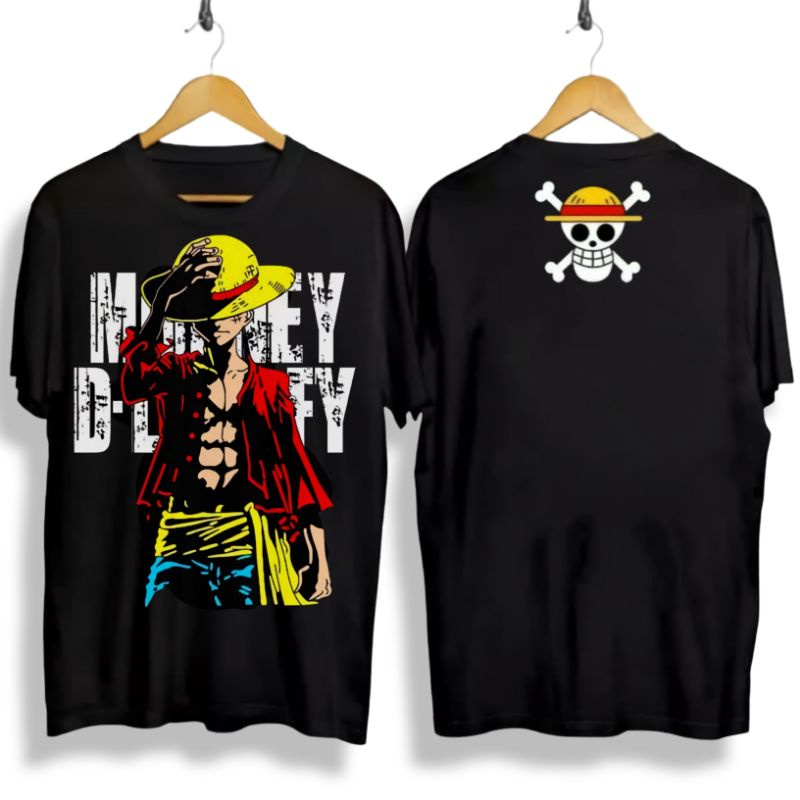 Jual Kaos Luffy Kaos One Piece Baju One Piece Kaos Anime One Piece Kaos