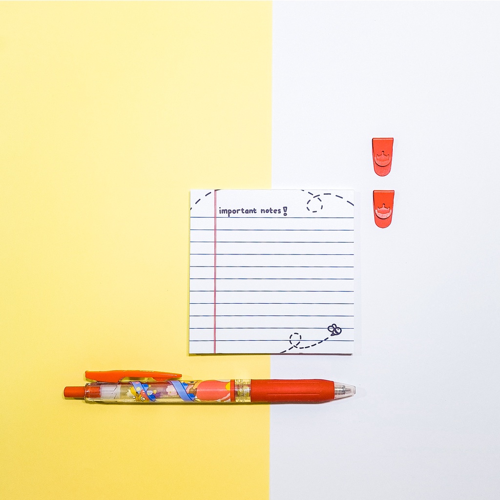 

Made by Fani Memo Pad - Important Notes