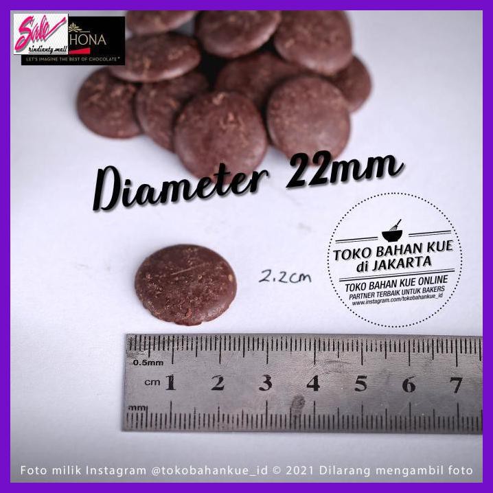 

SAKMACOKLAT- VALRHONA ARIAGA NOIRE 59% 100GR DARK CHOCOLATE COUVERTURE COIN COKELAT -MAKANAN-