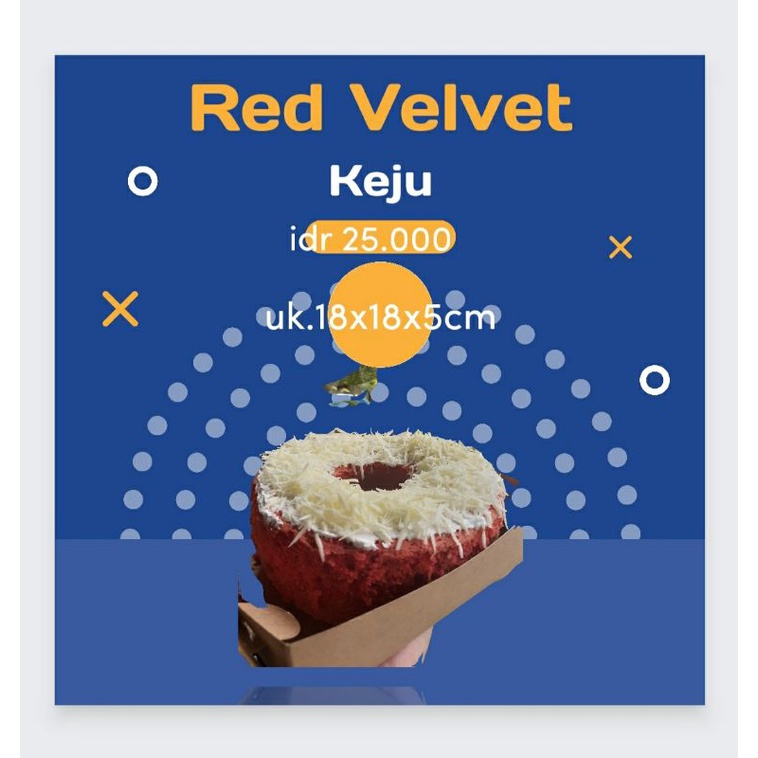 

Boli Red velvet keju oleh oleh jakarta