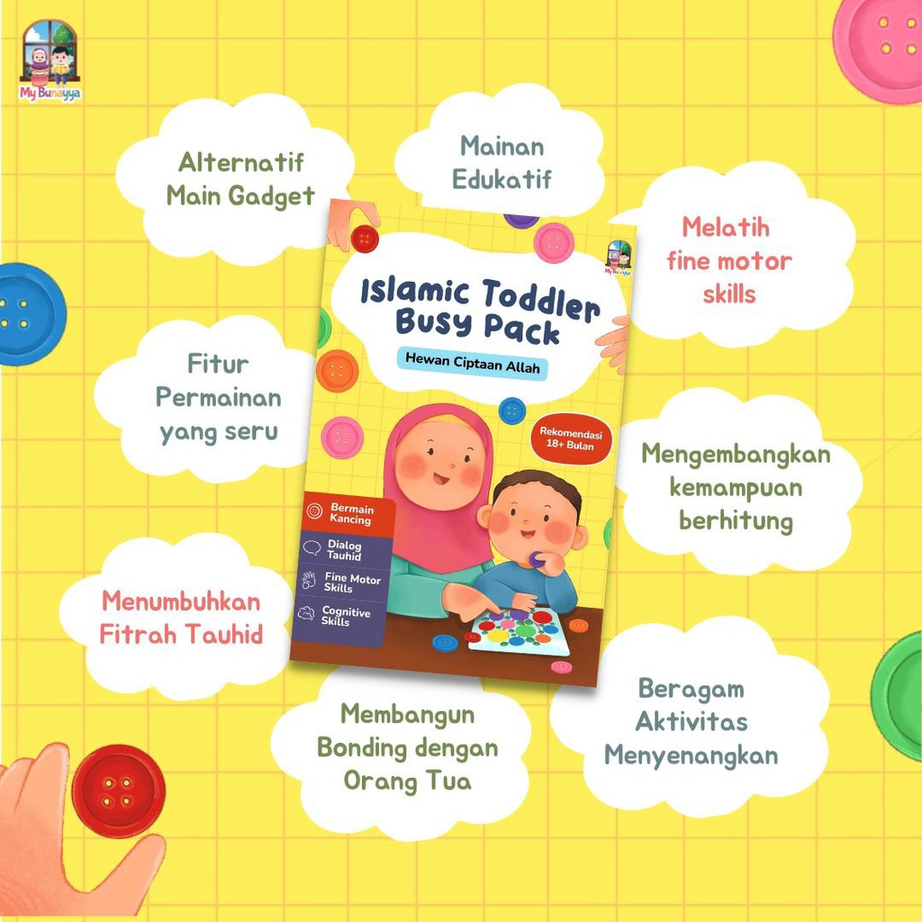 

Islamic Toddler Busy Pac - permainan edukasi