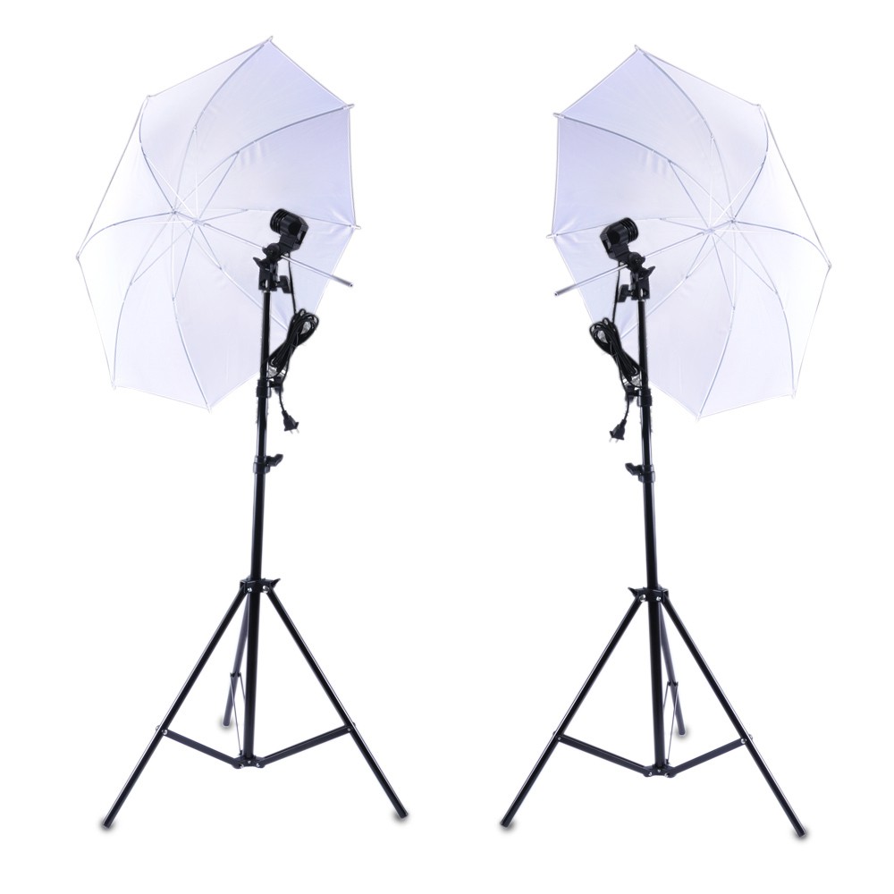 Agen Light Stand+payung Putih+single Lamp Holder w0X1mehEK98b