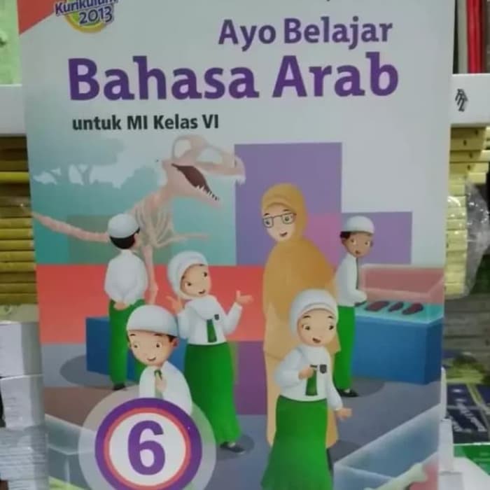 buku teks ayo belajar bahasa Arab KELAS 6 Erlangga