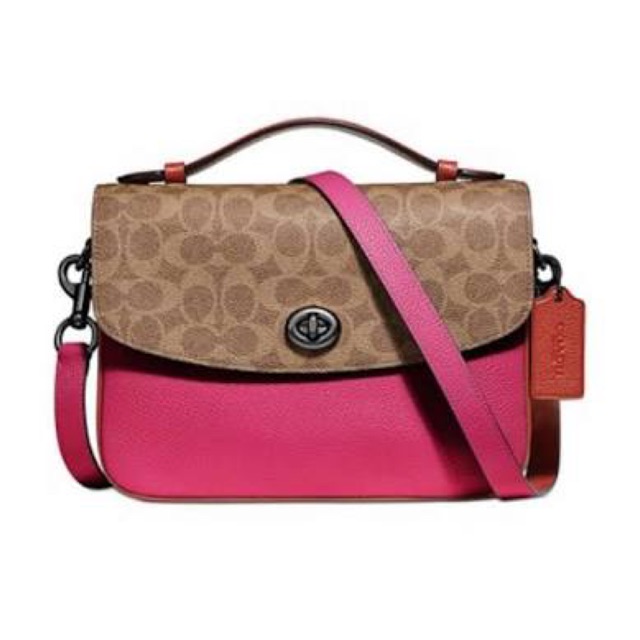 Coach Bag Signature Pink