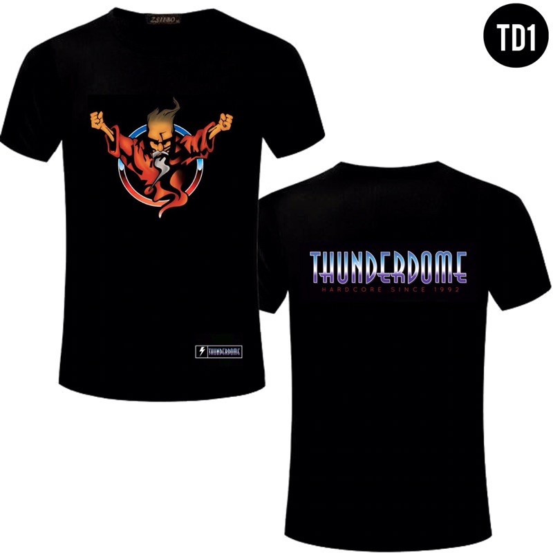 Kaos/T-shirt HARDCORE THUNDERDOME