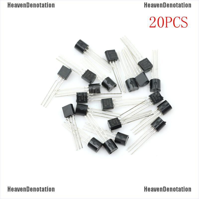 20Pcs Transistor bt131-600 Direct TO-92 600V / 1A bt131 Bidirectional