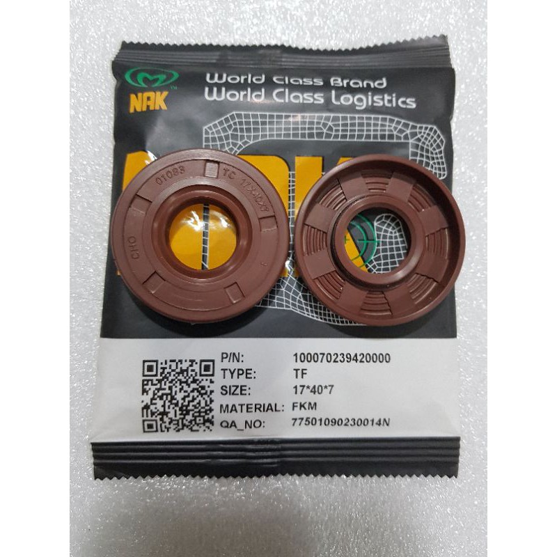 

oil seal tc 17×40×7mm viton