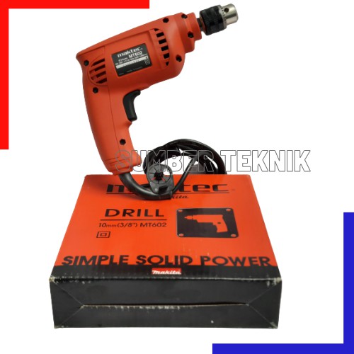 MESIN BOR MAKTEC MT 602 – MAKTEC DRILL 10MM MT 602