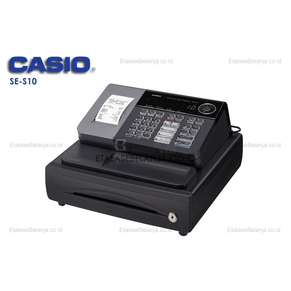

MESIN KASIR CASH REGISTER 500 PLU - CASIO SE-S10