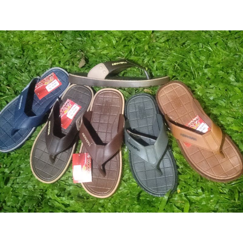 SANDAL JEPIT KARET PRIA NEW ERA (PVR)8030