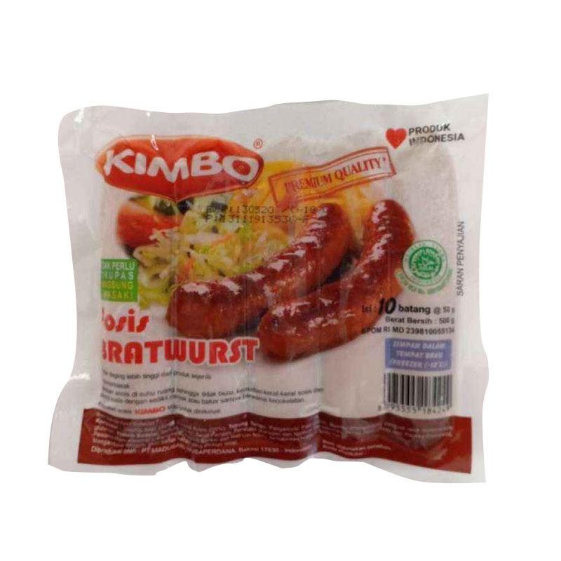 

KIMBO SOSIS BRATWURST 500 GR ISI 10