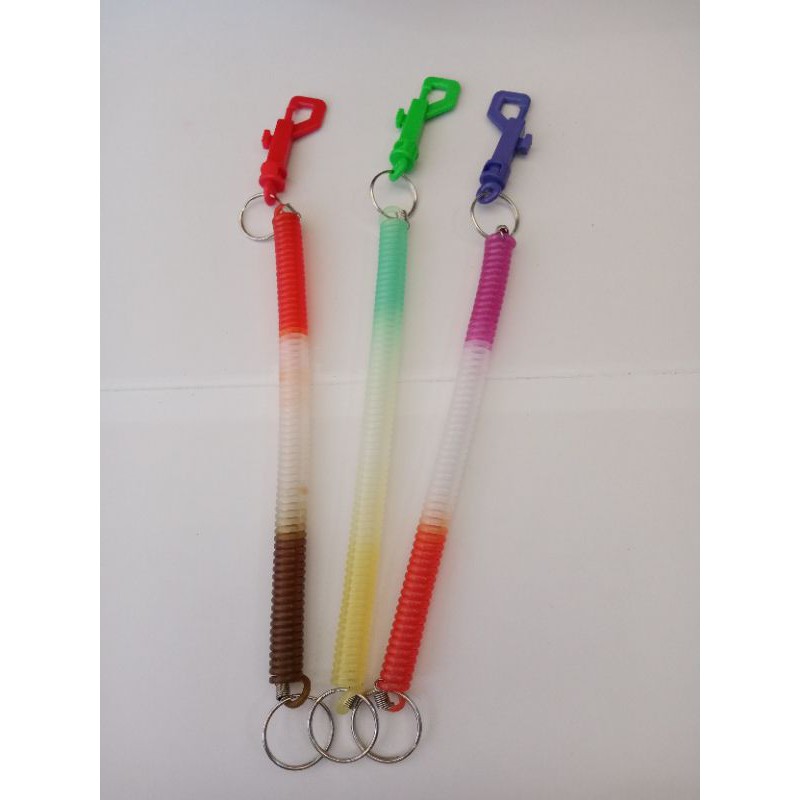 1 buah Gantungan Kunci Model Spring Spiral