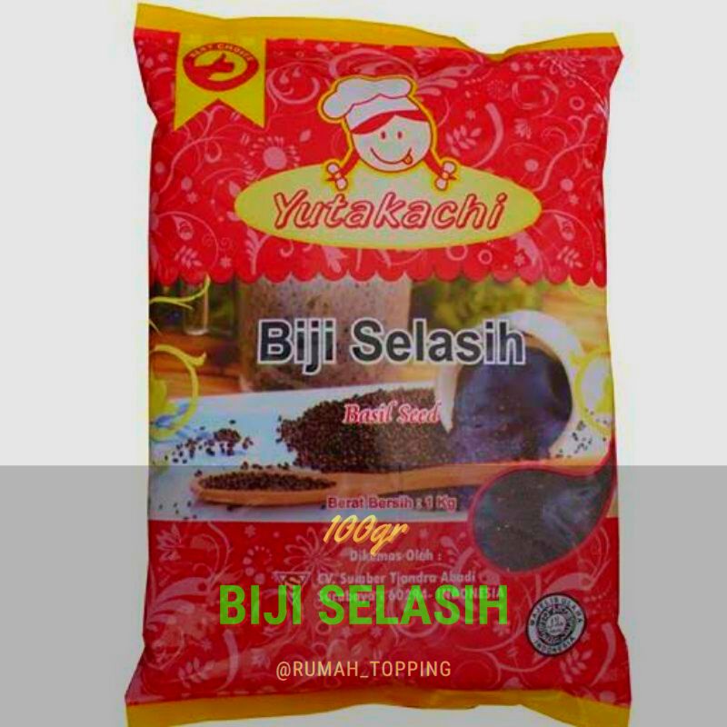 

Promo Terlaris Biji Selasih Yutakachi / Es Teler / Mojito 100gr