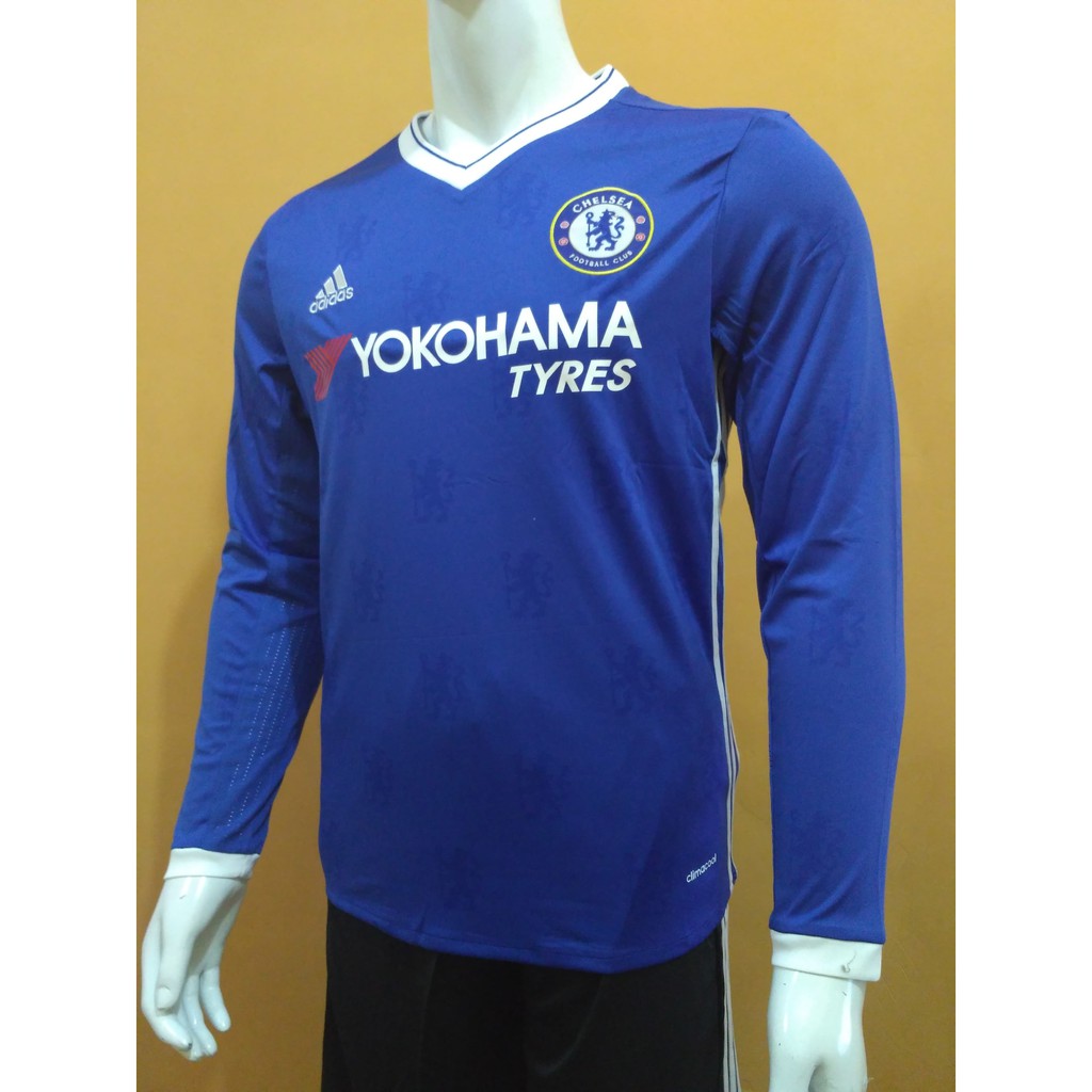 PREMIUM JERSEY CHELSEA HOME LONGSLEEVE LS 2016/2017 GRADE ORI PALING MURAH