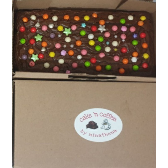 

Brownies 10x20cm 2 topping