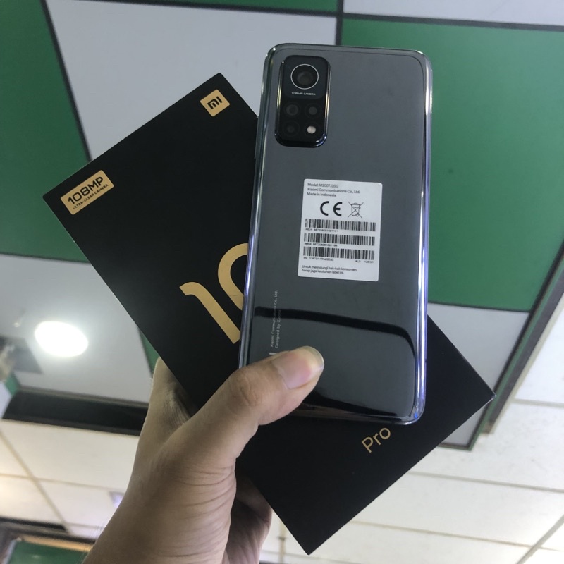 xiaomi mi 10t pro 8/128gb second bekas pakai fullset original