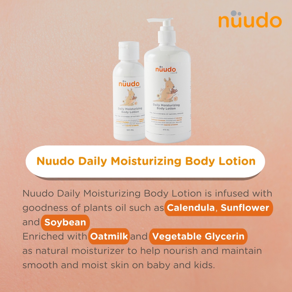 Nuudo Daily Moisturizing Body Lotion 250ml