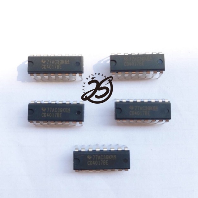 CD4017 TEXAS ASLI CD 4017