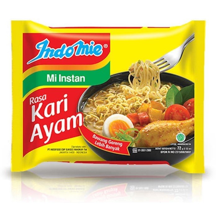 

Indomie Mi Kari Ayam 72g