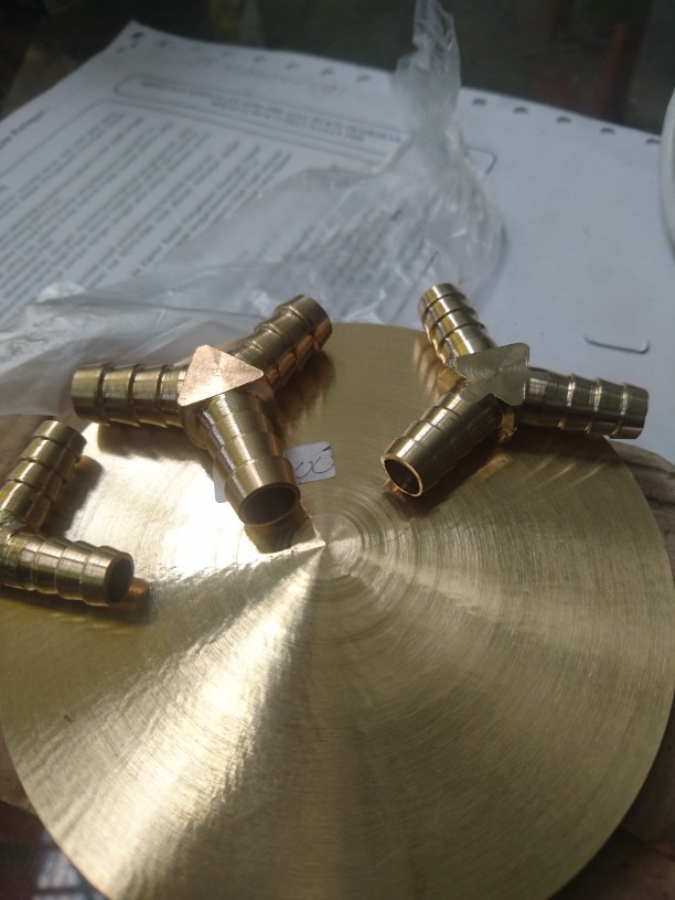 Nepel Sambungan Selang Y Cabang 3 Diameter 9,5 Mm Untuk Selang  5/16